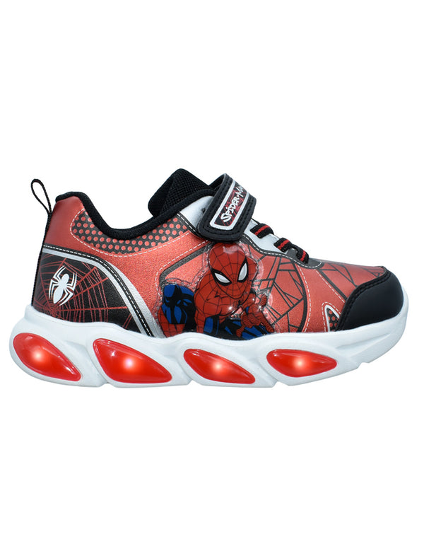 Tenis Georgie Boy de Spiderman con Luces Tornasol para Niño
