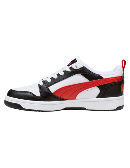 Tenis Puma Rebound V6 LO JR Blancos para Niño