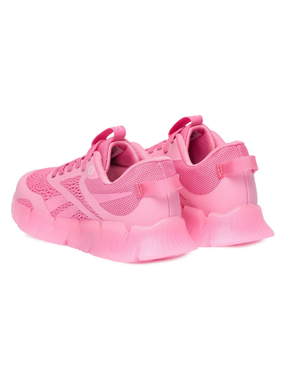 Tenis Reebok Zig N Glow 3 Elastic Lace Rosas para Niña
