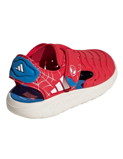TENIS ADIDAS WATER SANDAL SPIDER MAN C ROJOS PARA NIÑO