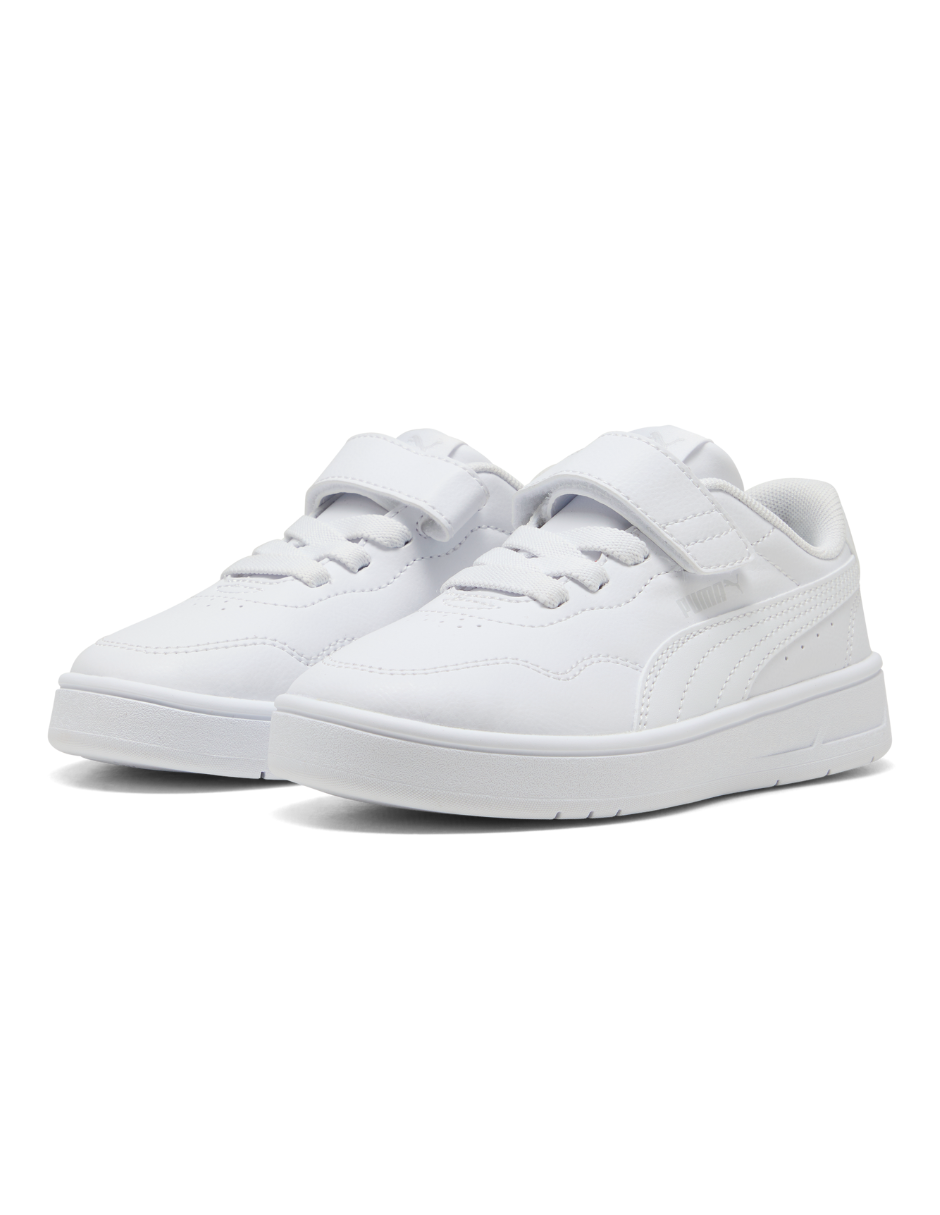 Tenis Niño Court Lally Ac+ Ps Blanco -Puma