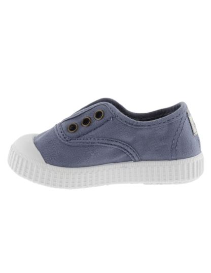 Zapato Victoria Resorte Inglesa Lona Azules para Niños(Unisex)