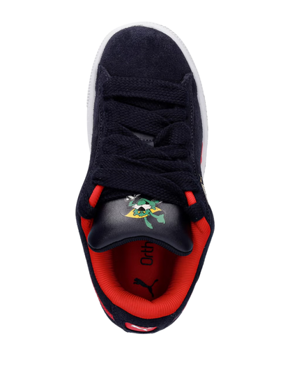 Tenis Puma Suede Xl Super Puma Jr Azul Marino para Niña