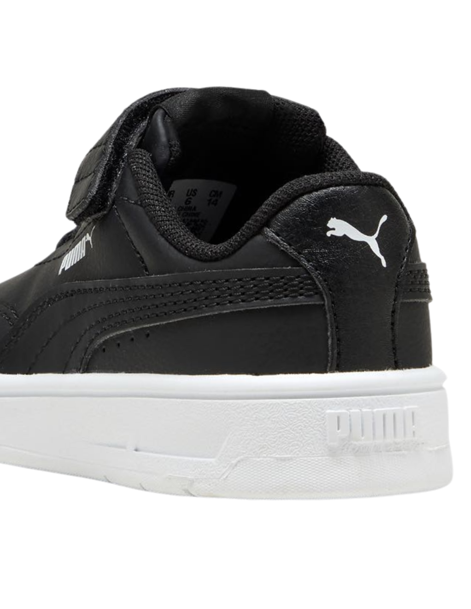 Tenis Puma Court Classic Clean Ac+ Inf Negros para Niña