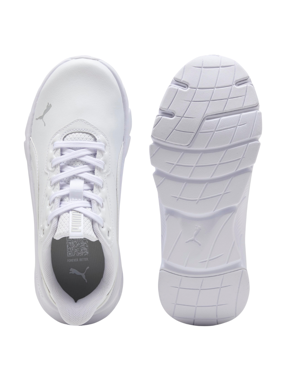 Tenis Puma Flexfocus Lite Modern SL JR Blancos para Niños(Unisex)