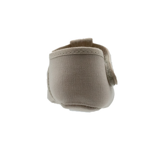ZAPATO BEBE BEIGE VELCRO LONA- PEKIS