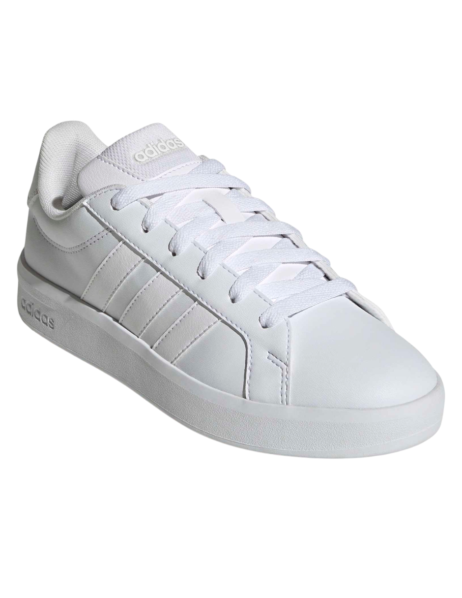 TENIS ADIDAS GRAND COURT 3 J BLANCOS PARA NIÑO