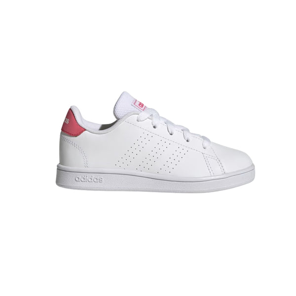 Tenis Niña Advantage K Blancos con Rosa- ADIDAS