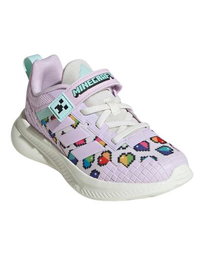 TENIS ADIDAS MINECRAFT FORTARUN EL C LAVANDA PARA NIÑA
