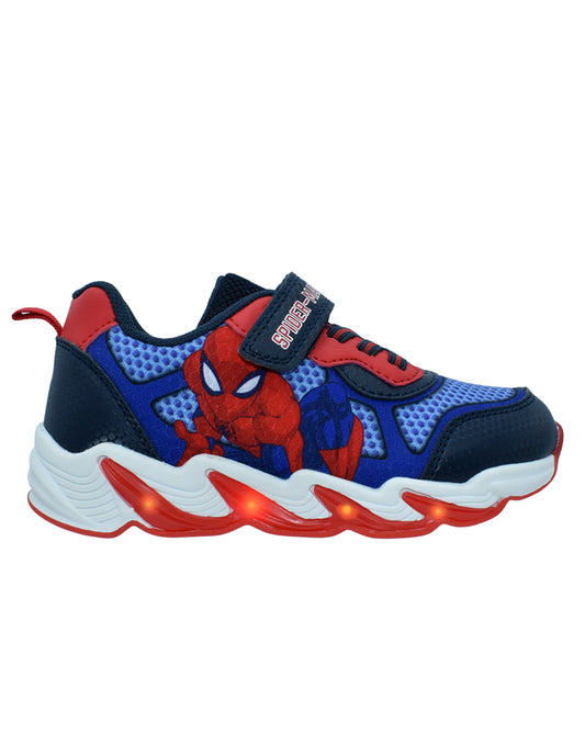 Tenis Niño Spiderman Luces Rayos - Georgie Boy