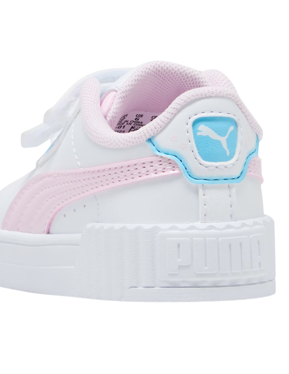 Tenis Puma Carina 3 Jelly Heaven V Inf Blancos para Niña