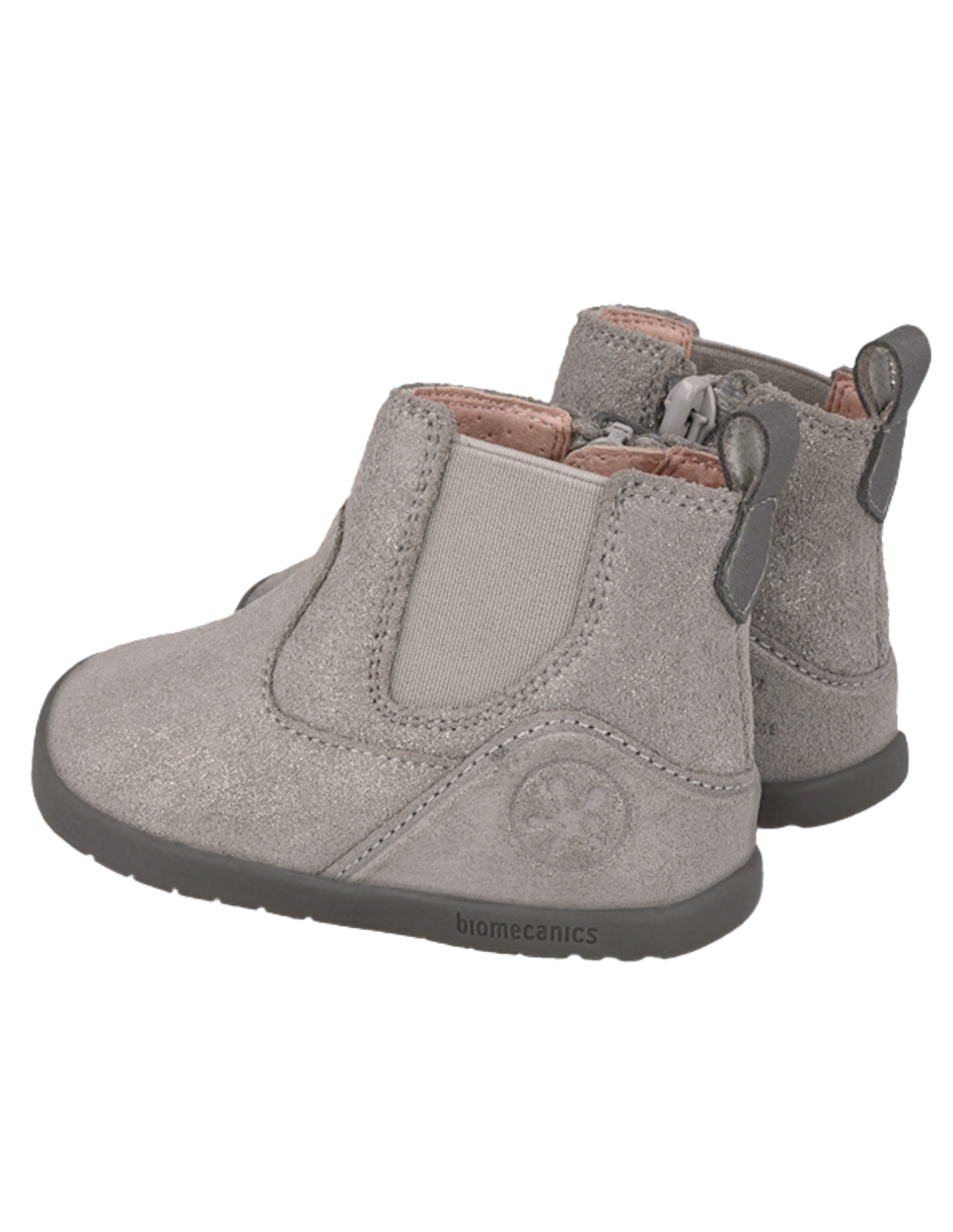 Botin Biomecanics Wider Resortes Grises para Niña