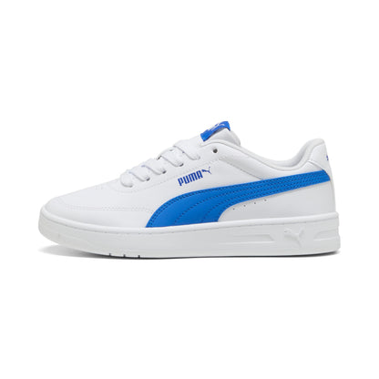 Tenis Puma Court Classic Clean JR Blancos para Niño