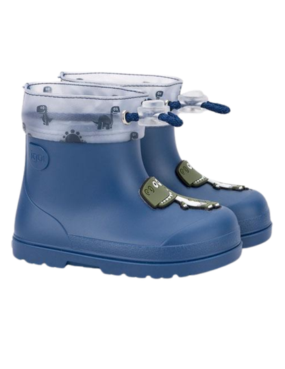 Bota Igor Lluvia Barefoot Dino Jeans para Niño