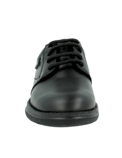 Zapato Coqueta Escolar Agujeta Negros para Niño