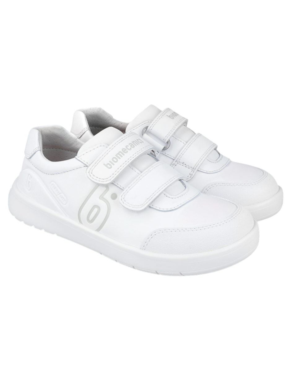 Zapato Biomecanics Escolar / Deportivo Blancos para Niños(Unisex)