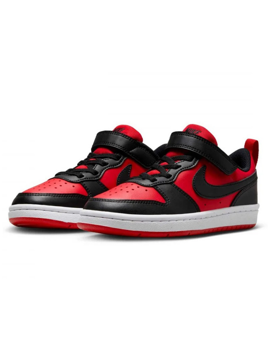 Tenis Niño Court Borough Low Recraft Ps Rojo -Nike