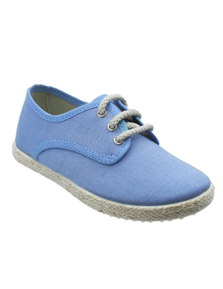 Pekis Zapato Niño Lona Cordones/Yute