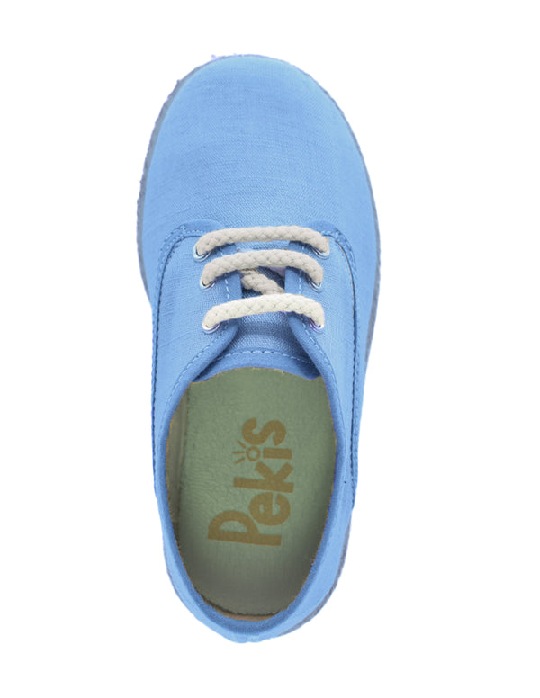 Pekis Zapato Niño Lona Cordones/Yute