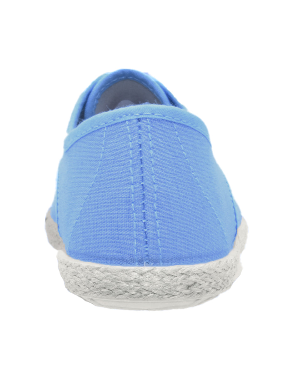 Pekis Zapato Niño Lona Cordones/Yute