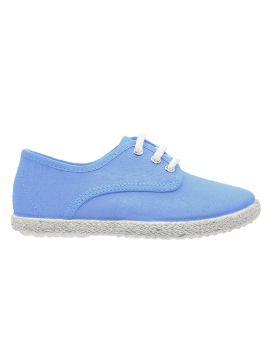 Pekis Zapato Niño Lona Cordones/Yute