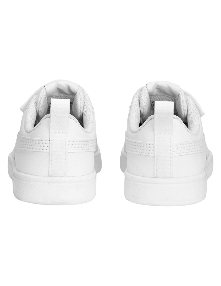 Tenis Puma Rickie V PS Blancos para Niños(Unisex)