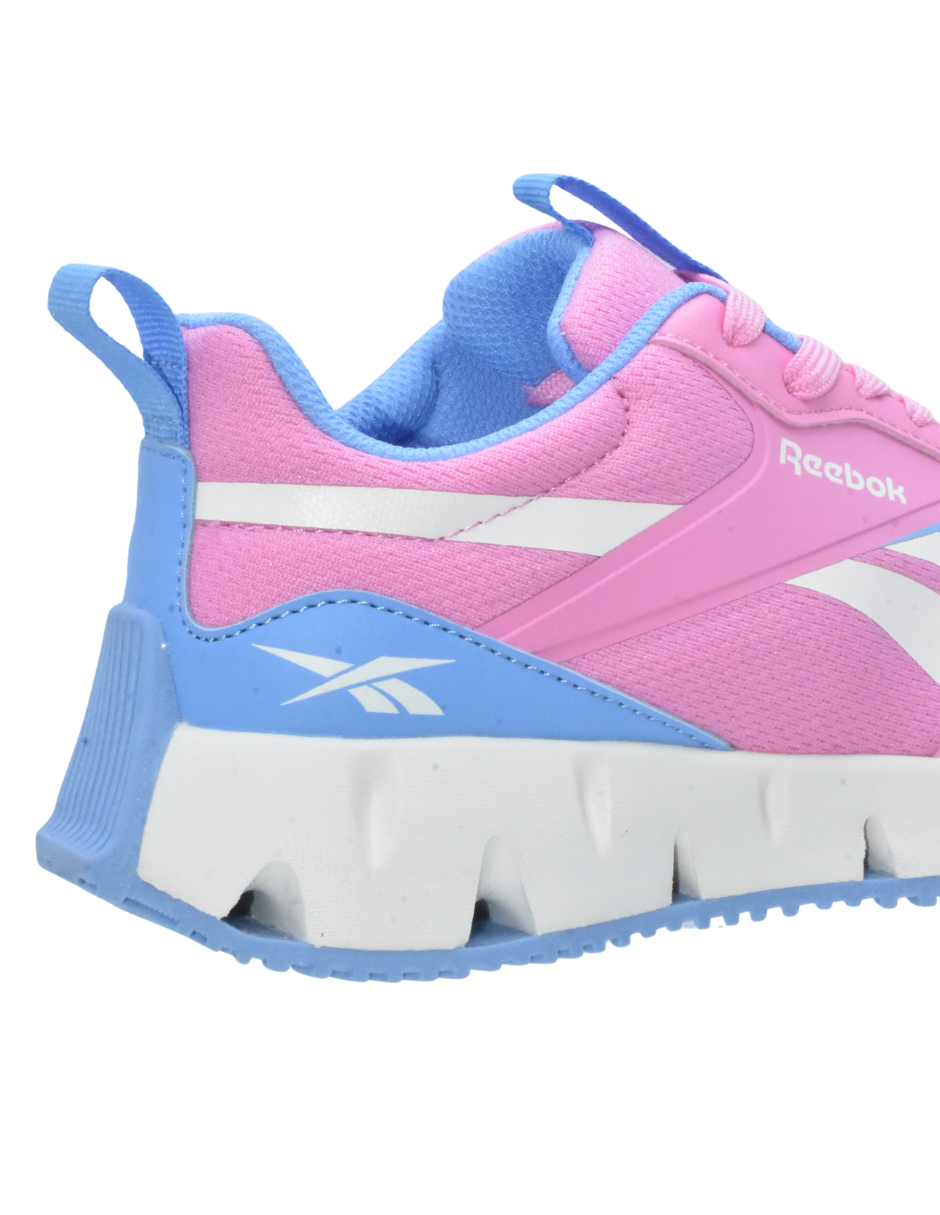 Tenis Reebok Zig Dynamica Str Rosas para Niña