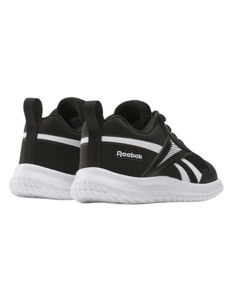 Tenis Reebok Rush Runner 5 Elastic Lace Negros para Niño