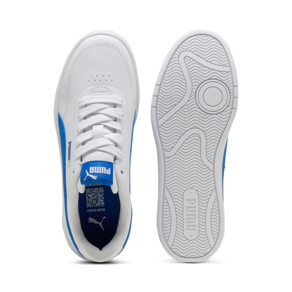 Tenis Puma Court Classic Clean JR Blancos para Niño