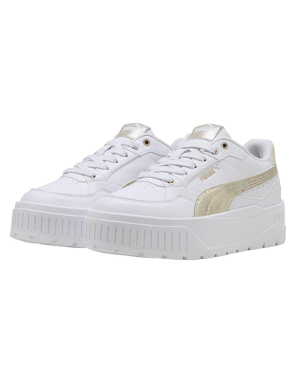 Tenis Puma Karmen II Idol Metallic Whisper Blancos para Mujer