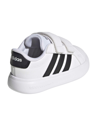 TENIS ADIDAS GRAND COURT 3 BUBBLE CF I BLANCOS PARA NIÑO