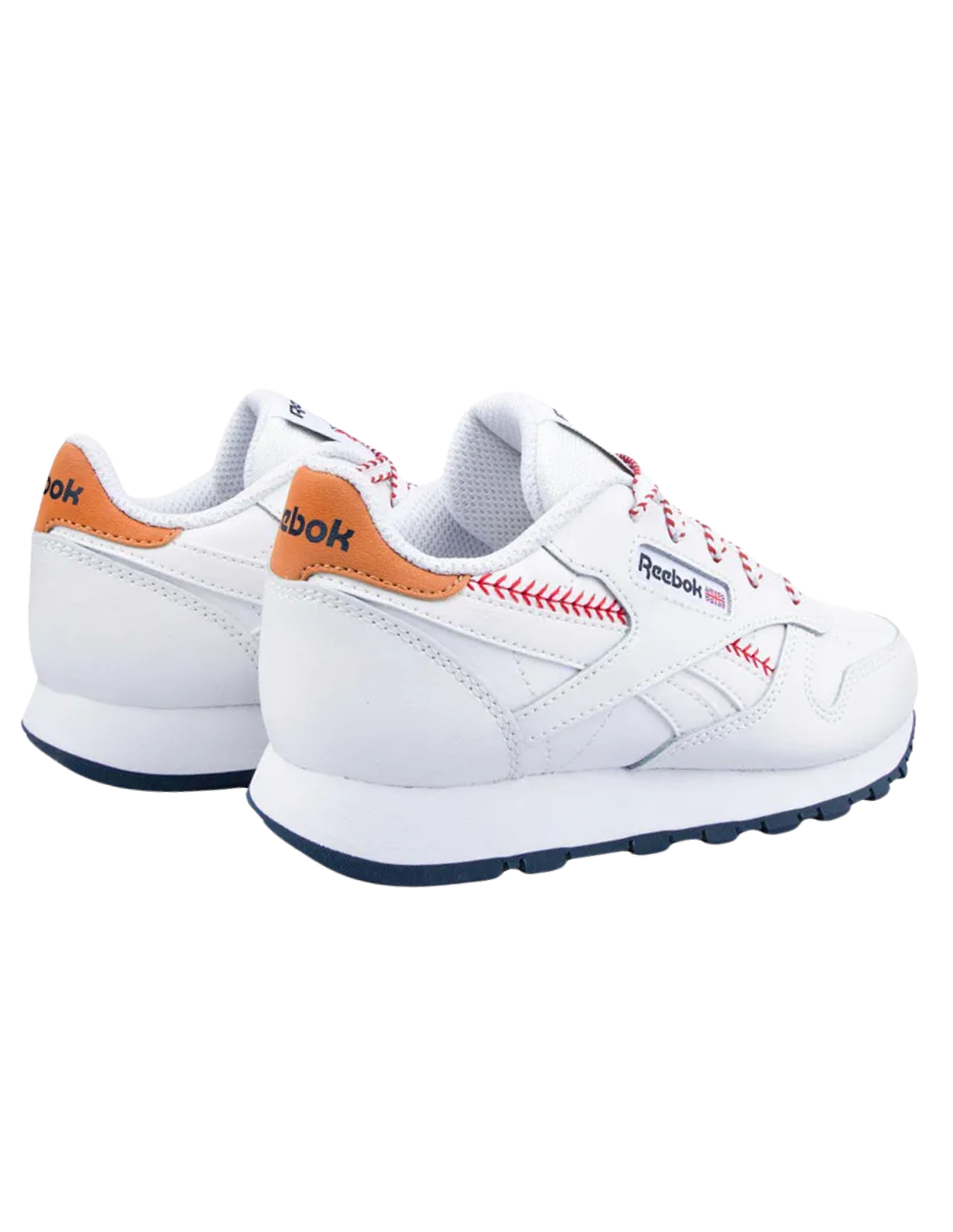 Tenis Reebok Classic Leather Blancos para Niño