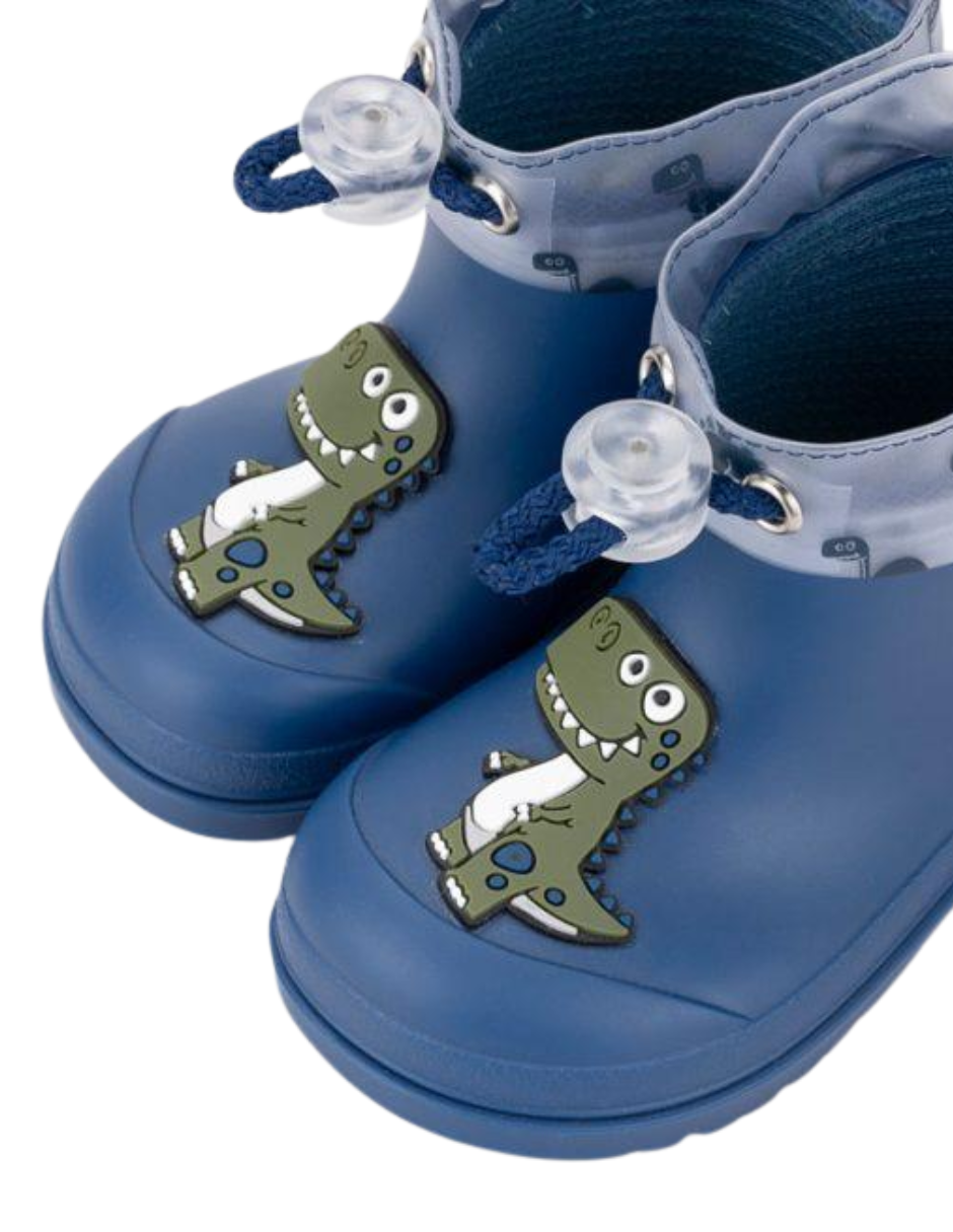 Bota Igor Lluvia Barefoot Dino Jeans para Niño
