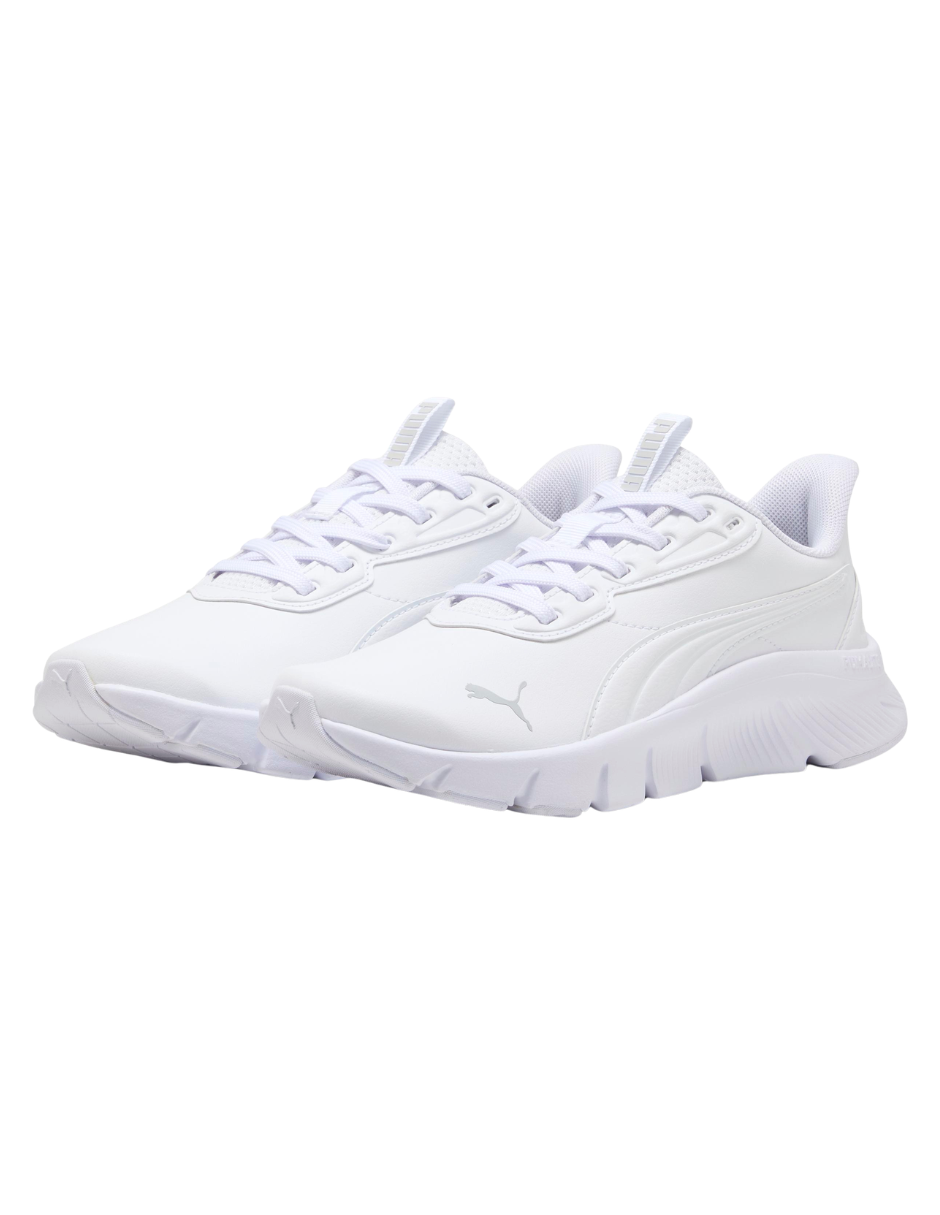 Tenis Puma Flexfocus Lite Modern SL JR Blancos para Niños(Unisex)