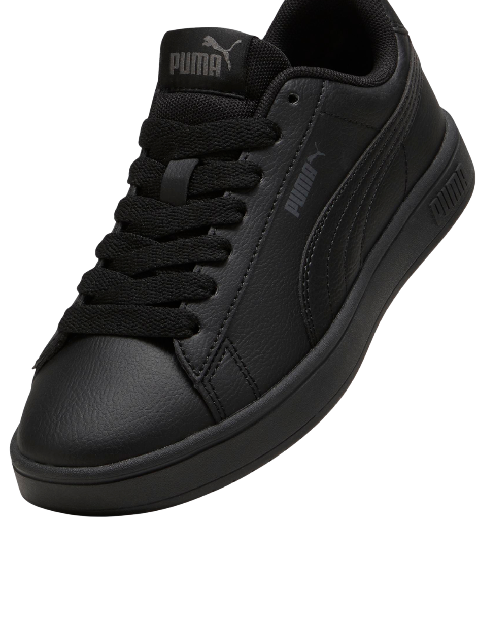 Tenis Puma Rickie Classic JR Negros para Niños(Unisex)