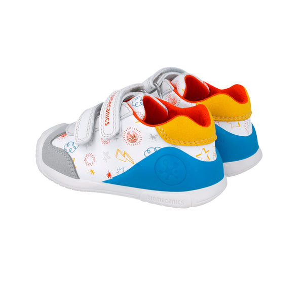 Zapato Niño Estampado con Doble Velcro - BIOMECANICS
