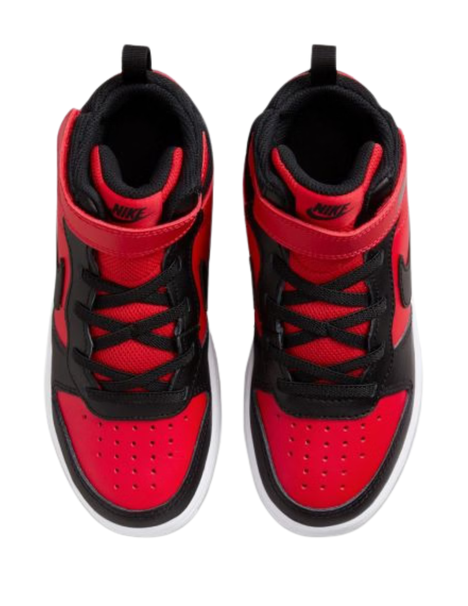 Tenis Nike Court Borough Mid 2 (PSV) para Niño