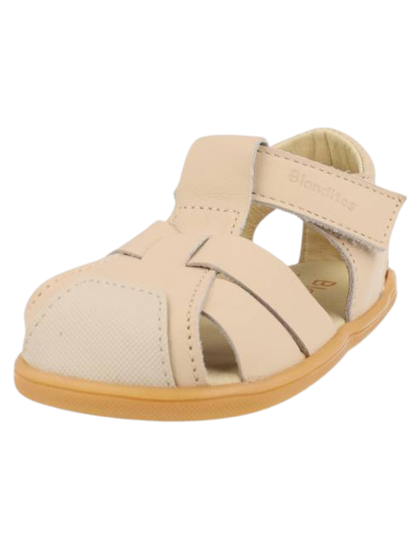 Sandalia Blanditos Barefoot Abierta Beige para Bebé (Unisex)
