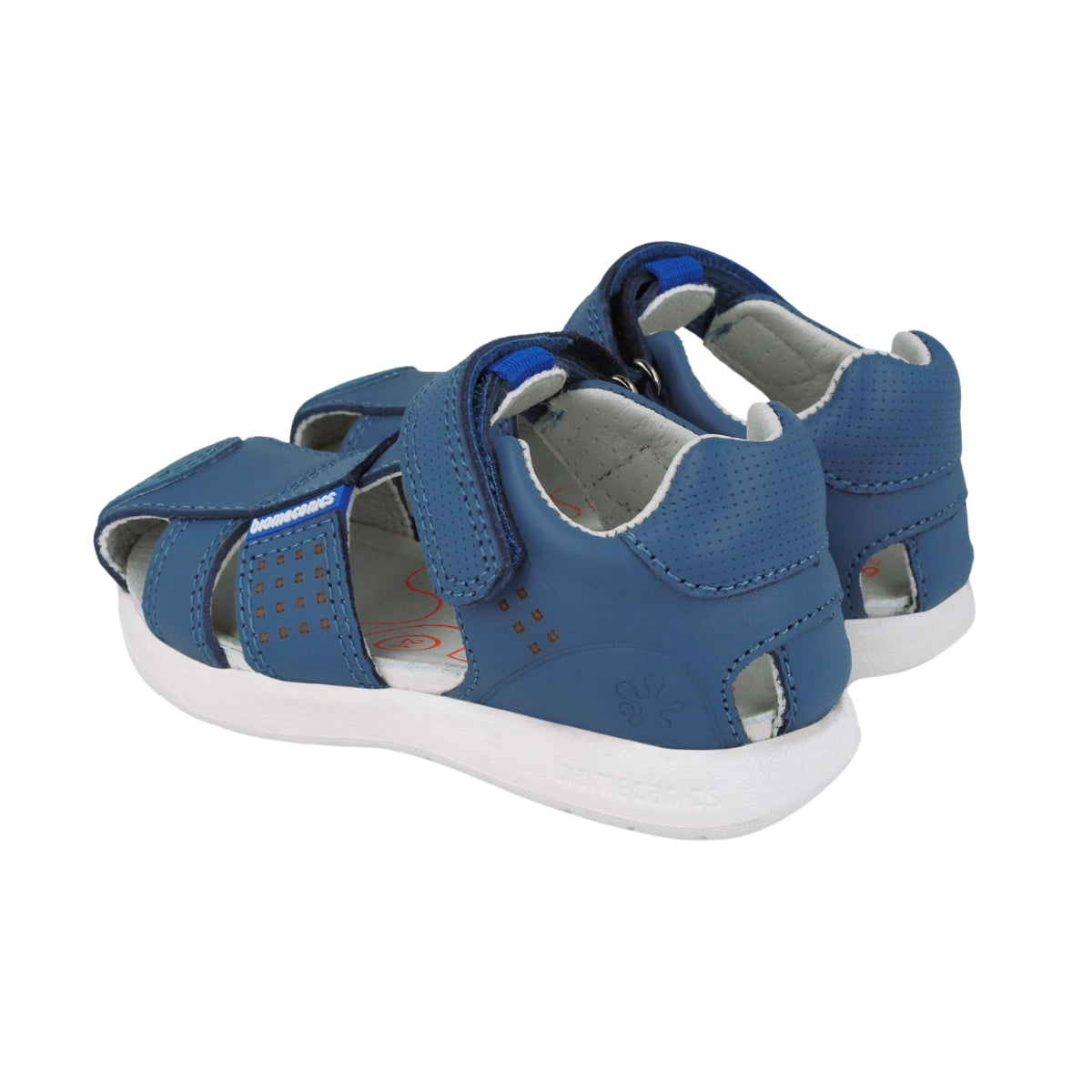 Sandalia Niño Velcro Básica Azul - BIOMECANICS