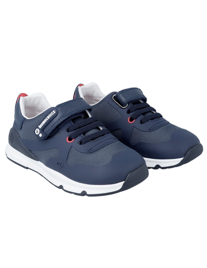 Zapato Deportivo Biomecanics Ocean con Velcro/Resorte para Niño