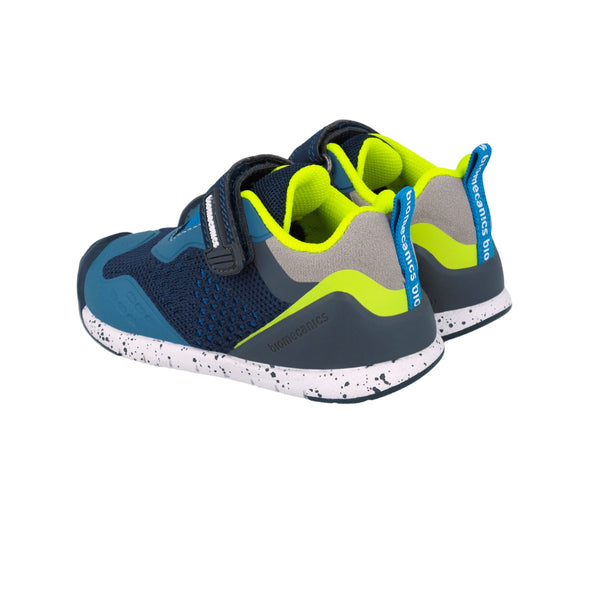 Zapato Niño con Agujeta de Resorte y Velcro Multicolor - BIOMECANICS