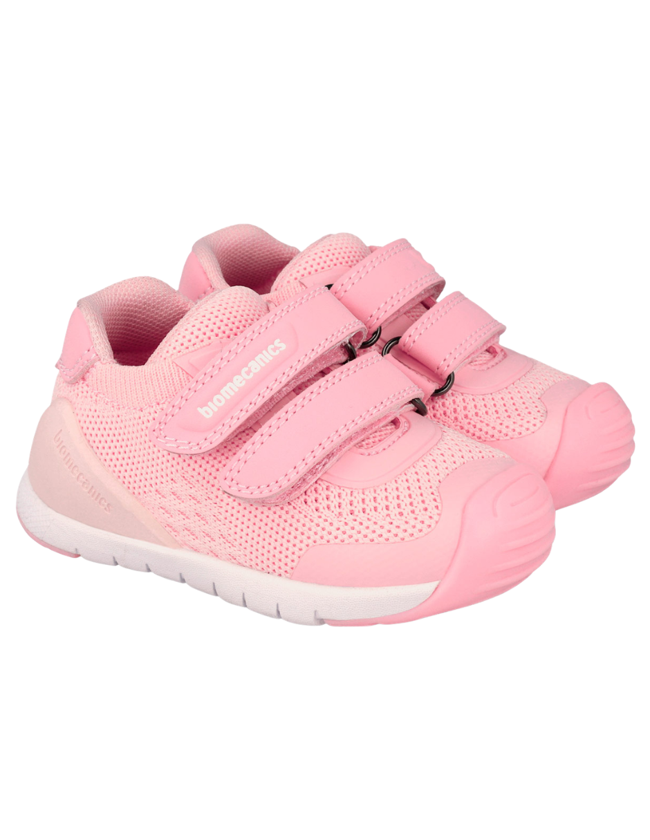 Zapato Basico Sport Biomecanics Rosa de Rejilla para Bebe