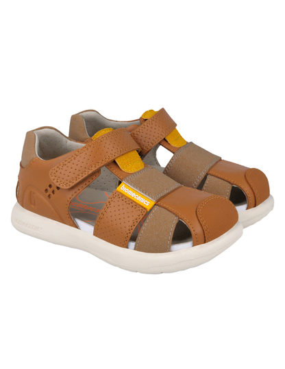 Sandalia Biomecanics Cuoio con Puntera para Niño