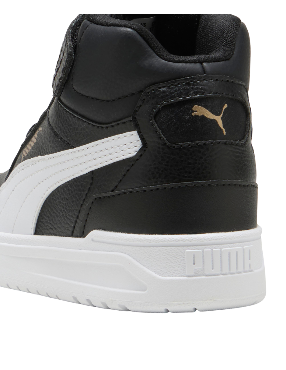 Tenis Puma Shuffle Downtown Mid AC+ PS Negros para Niño