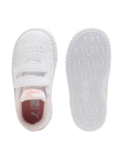 Tenis Puma Carina 3.0 Floral V Inf Blancos para Niña