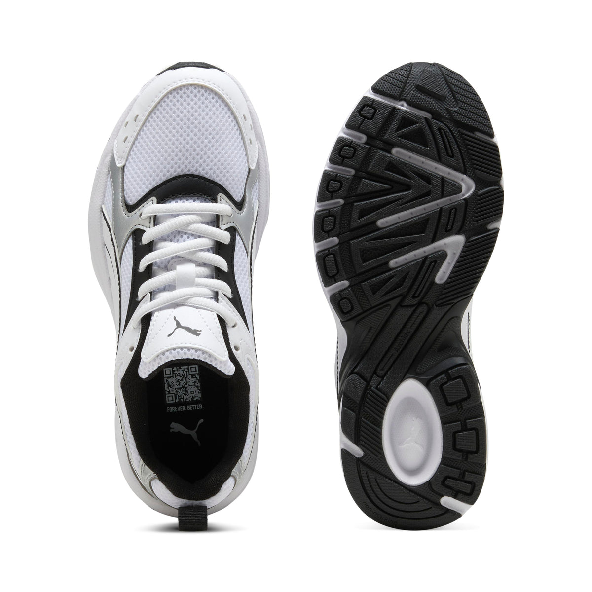 Tenis Puma Milenio Tech LT JR Blancos para Niño
