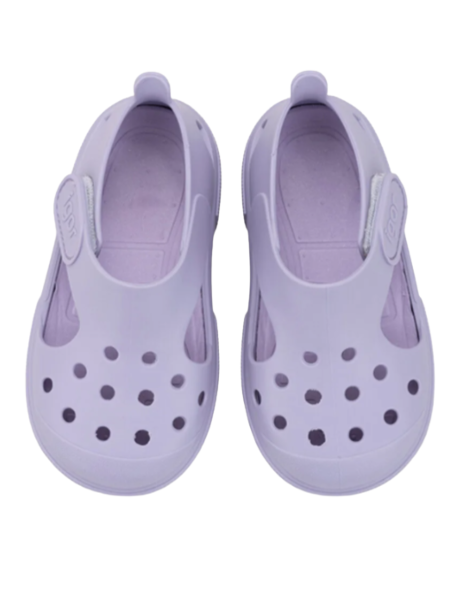 Sandalia Igor Sport Con Velcro Malvas para Niña