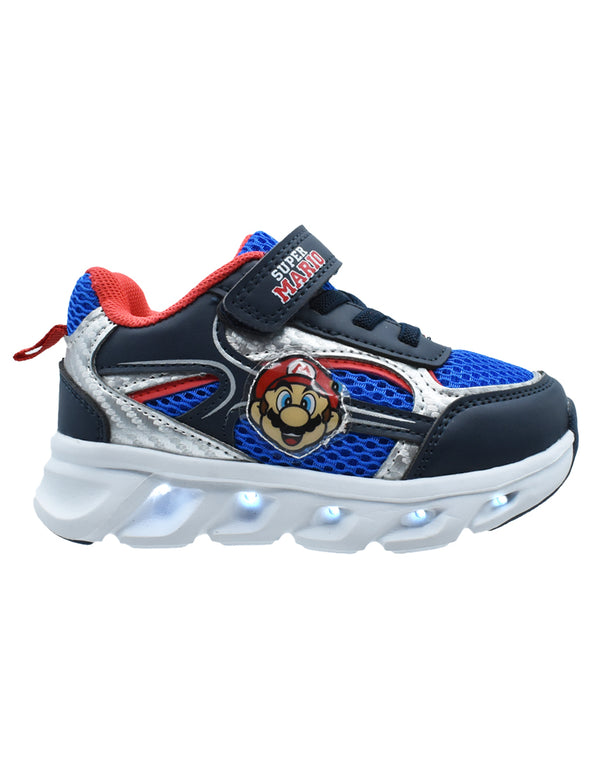 Tenis Georgie Boy de Mario con Luces Cara para Niño