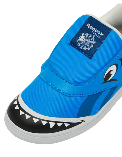 Tenis Reebok Club C Revenge Slip-on Azules para Niño