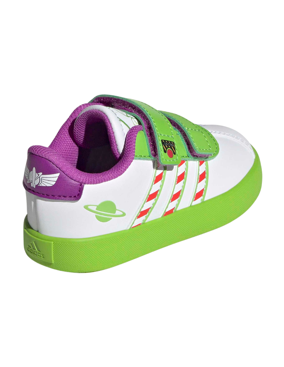 TENIS ADIDAS VL COURT BUZZ CF I BLANCOS PARA NIÑO